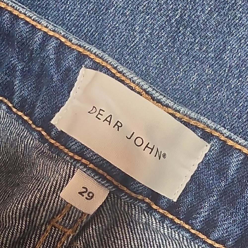 Dear John Straight Leg Blue Jeans - Picture 3 of 4